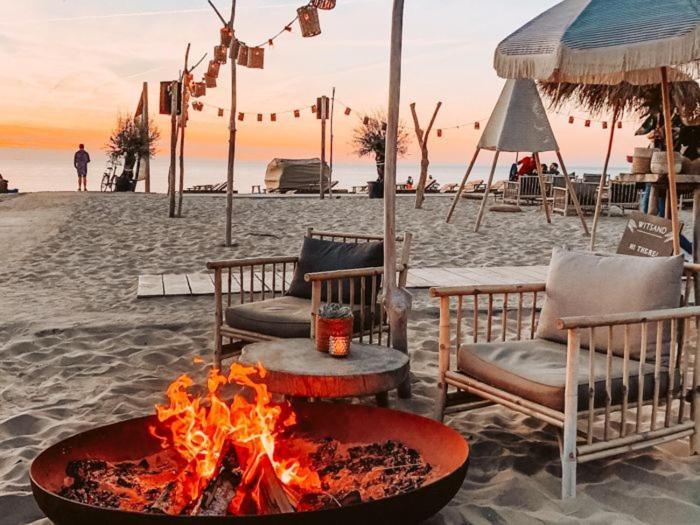 Beach Lodge 24 - Noordwijk Aan Zee - Met Eigen Tuin Eksteriør billede
